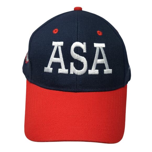 Unbranded Other - ASA Snapback Hat Multicolor One Size Adjustable Embroidered Colorblock